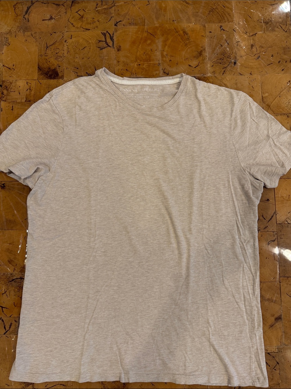 BANANA REPUBLIC THE SOFT WASH TEE MENS SHORT SLEEVE SIZE MEDIUM